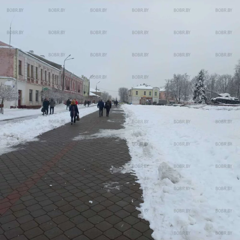 Зачем убирать сугробы? Если можно дождаться весны?