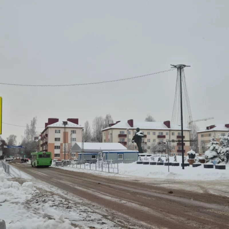 На пл. Ленина открыли движение по уд. Пушкина