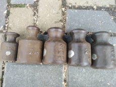 Весы торговые 10 кг с комплектом гирь в отличном состоянии