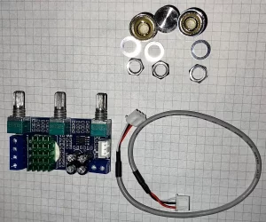 Двухканальный цифровой усилитель XH-M567 TPA3116D2 2*50W 12-24V