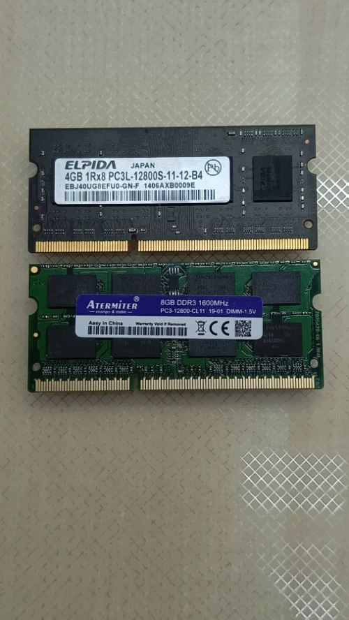 DDR3 SO-DIMM для ноутбука 8GB и 4GB
