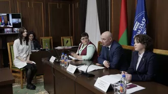 Бобруйчанка Анастасия Хрипунова выбрала Минск: выпускники ГомГМУ получили путевки на рабочие места