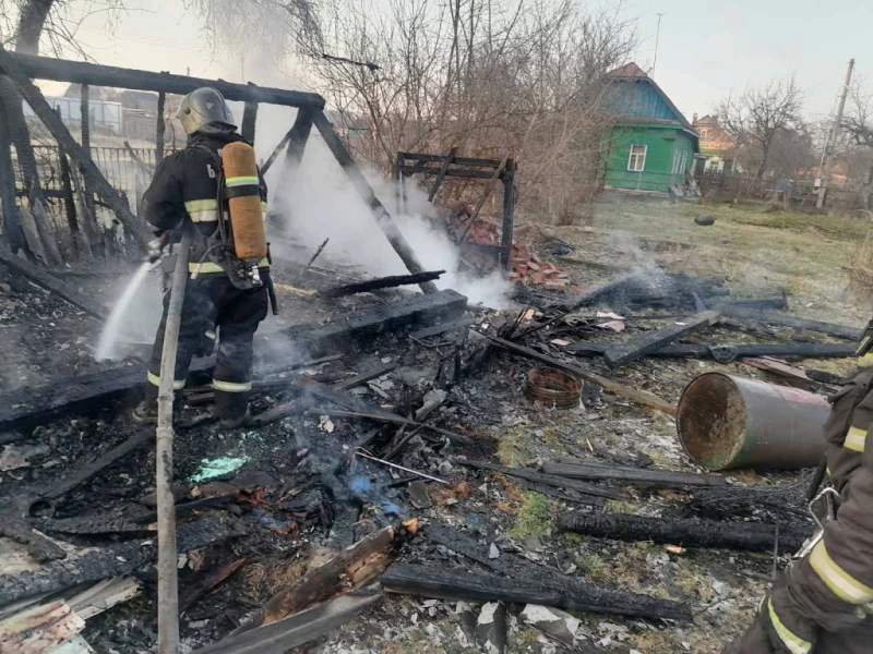 В Бобруйском районе девочка подожгла сарай