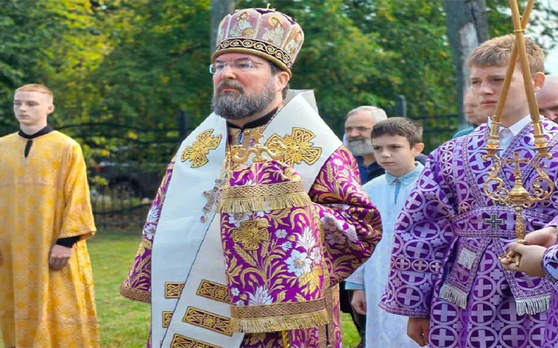 Епископ Бобруйский и Быховский Серафим возглавил престольное торжество в храме города Осиповичи в день Воздвижения Креста Господня