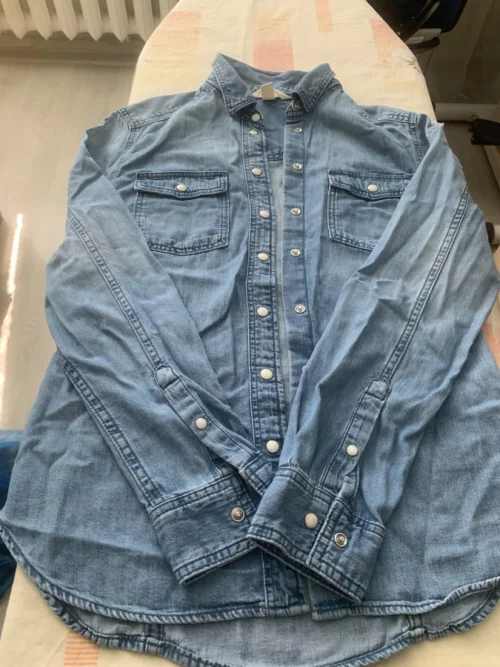 Рубашка джинсовая женская