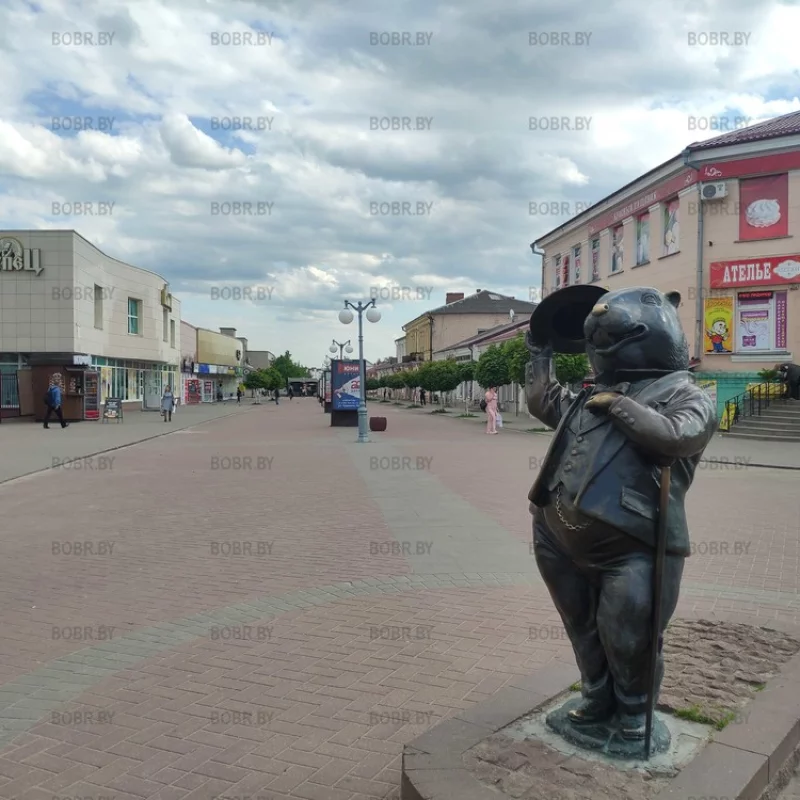 Скульптура городского бобра