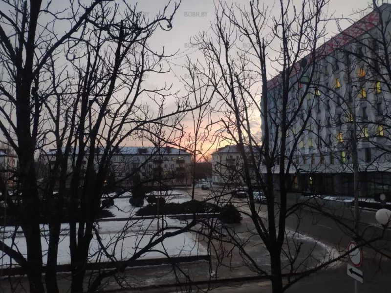 Красивый закат сегодня