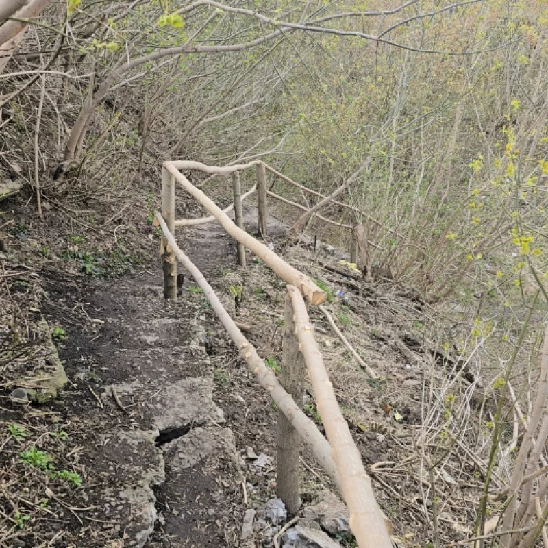 Самая красивая, но экстремальная лестница в Бобруйске