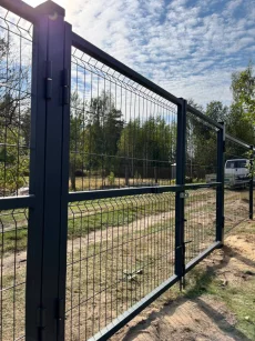 Установка монтаж заборов, Бетонные блоки, Заборы-жалюзи.