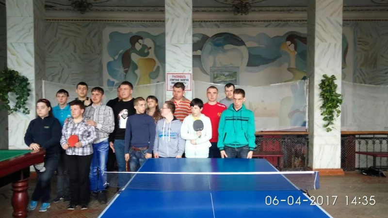 Соревнования по настольному теннису среди ТЦСОН