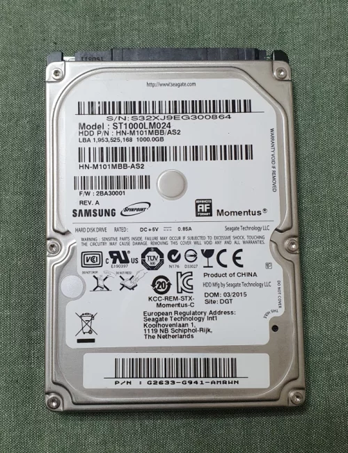 Жесткий диск 1000ГБ