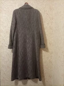 Пальто осеннее новое, шерсть, р.54