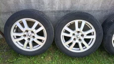 Диски R16 Honda original с резиной "Continental" лето