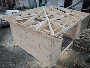 Бани из профилированного бруса