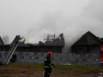 На пожаре в Бобруйске погиб мужчина