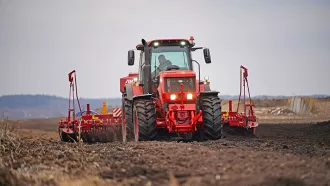 В Бобруйском районе аграрии уже скосили более 60% площадей