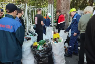 Молодежь Бобруйска объединяется для борьбы с мусором
