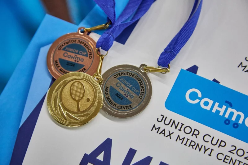 «Мечта – Уимблдон». В Минске прошел теннисный турнир для детей Junior Cup