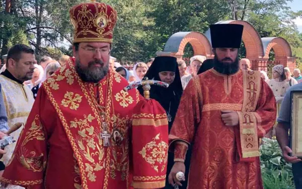 Епископ Бобруйский и Быховский Серафим совершил литургию в храме агрогородка Дараганово в день памяти великомученика и целителя Пантелеимона