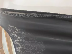 Платье из шифона и гипюра