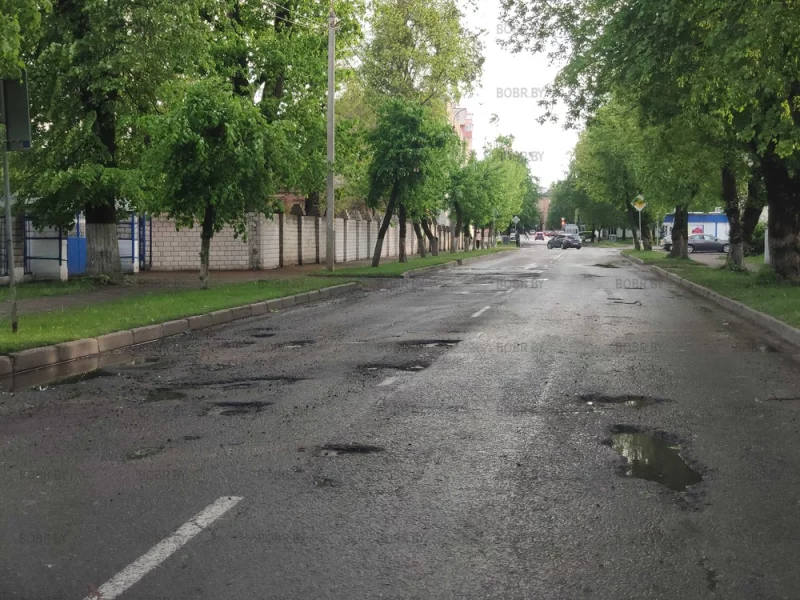 Улица Пушкина точка большое количество критических неровностей, которые должны быть или устранены или обозначенные.