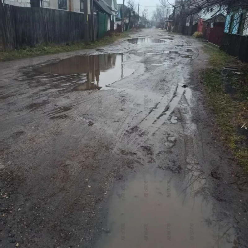 Как вас частный сектор в слякоть?
