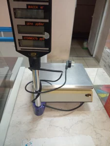 Весы торговые рабочие, поверенные -1 шт