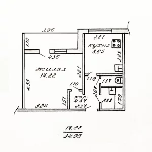 Просторная 1-комнатная квартира по ул. Горелика, д. 24