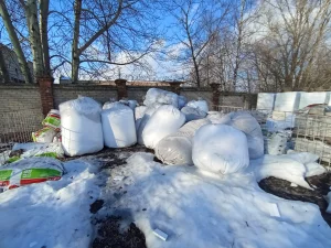 Дроблёный Пеноплекс с пенопластом