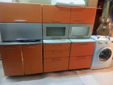 Кухню MDF 2.0 Оранж Металлик (с Мойкой Краном и др)