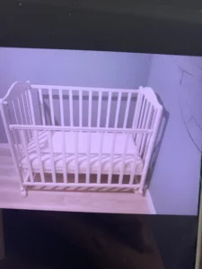 Кроватка детская Белая, Польша