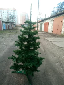 Ёлка искусственная, высота 1, 6 м