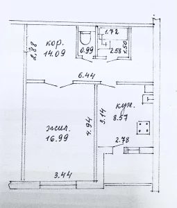 Уютная 1-ка новой планировки