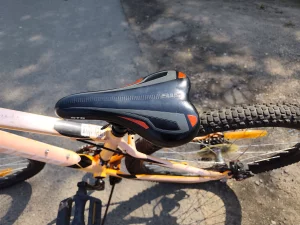 Детский велосипед Stinger Caiman Disc 24 (оранжевый) + замок в подарок