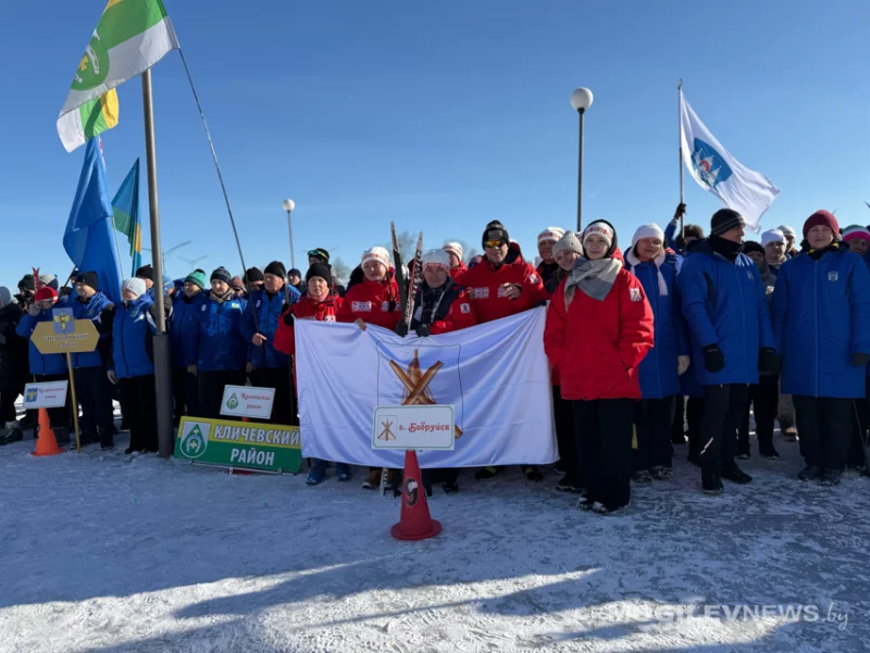 Бобруйск лидирует в областной спартакиаде: победа на «Могилевской лыжне — 2026»