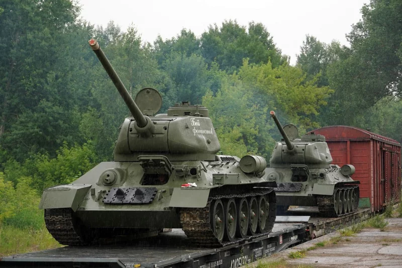 Три танка Т-34 будут участвовать в реконструкции «Бобруйского котла» в Щатково 25 июня
