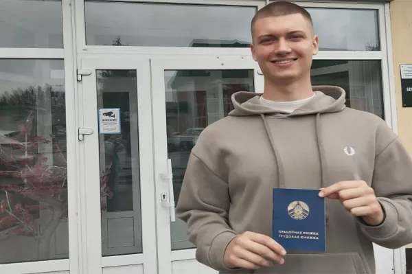 Молодой мастер леса Ярослав Соколовский пополнил коллектив Бобруйского лесхоза