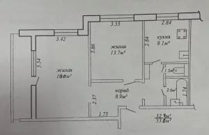 2-х комнатная квартира по ул. Горького, д. 5