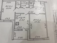2-ух комнатная квартира 55кв. В центре