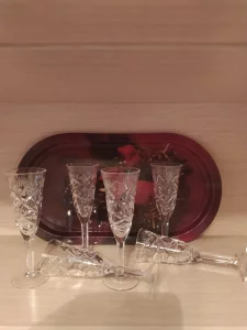 Фужеры хрустальные
