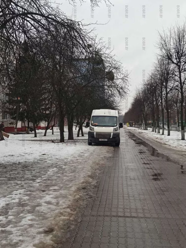 Минская тротуар