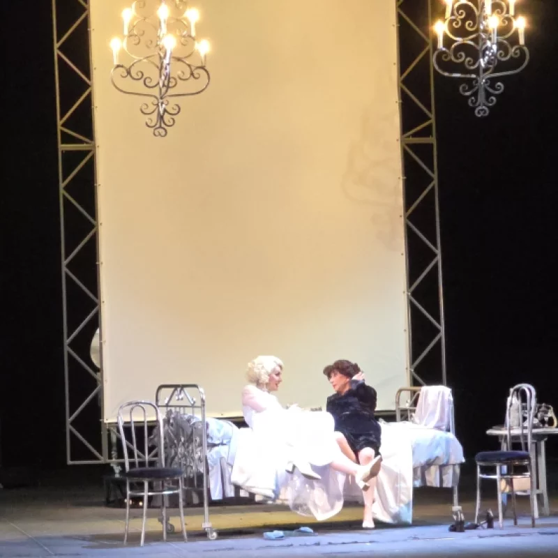 Спектакль в театре Дунина - Марцинкевича.