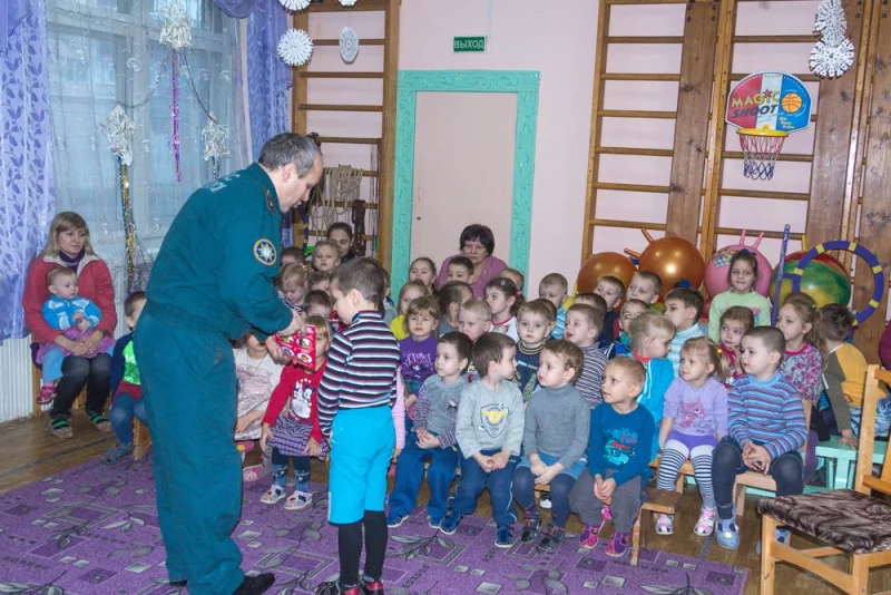 «Безопасный Новый год!» в дошкольном учреждении