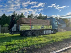 Кран манипулятор  манипулятор с прицепом