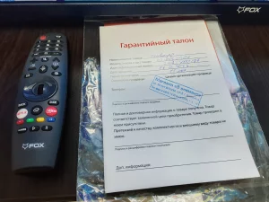 Абсолютно новый телевизор FOX 42WOS640E 2K FHD