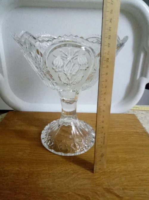 Ваза хрустальная ретро