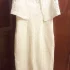 Платье женское белое длинное