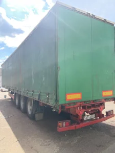 Полуприцепа, рефрижератор, штора