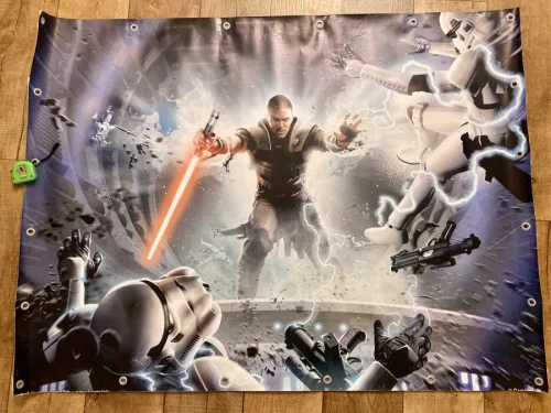 Плакат на банерной ткани Star Wars Звездные Войны