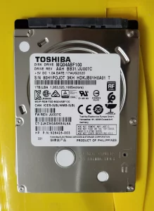 Жесткий диск HDD TOSHIBA для ноутбука 1000 ГБ